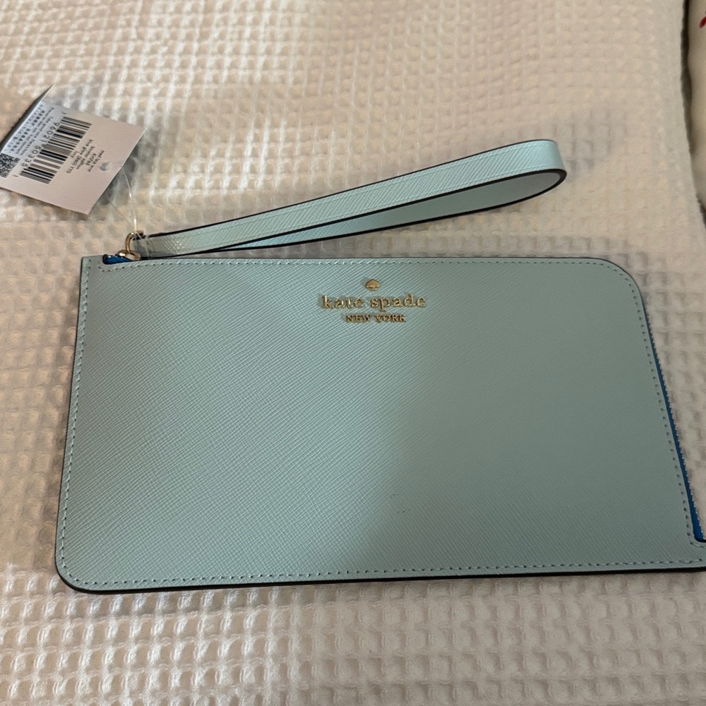 Kate Spade Sky Blue Wristlet